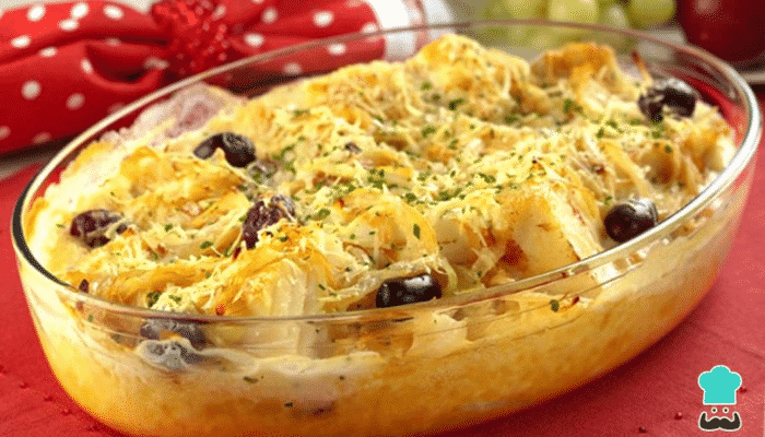 Bacalhau gratinado absurdamente delicioso e fácil vovó fazia muito essa receita