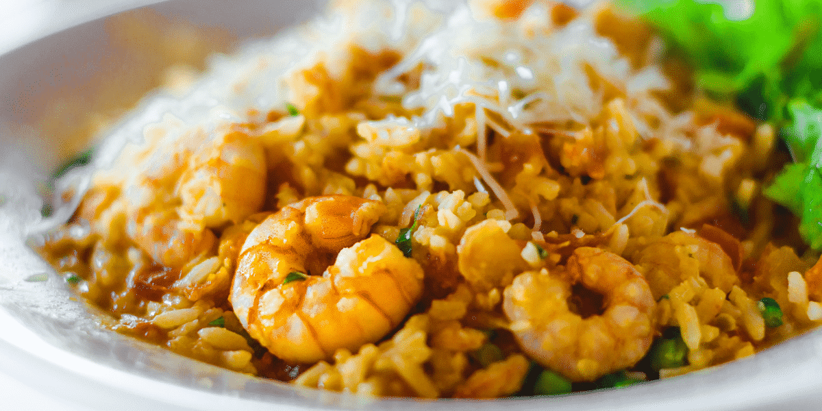 Risoto de camarão integral da vovó ideal para todas as ocasiões