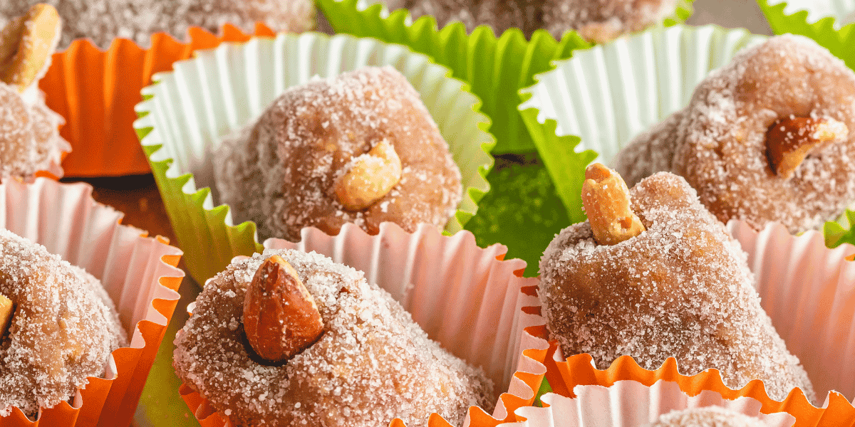 Cajuzinho de amendoim delicioso ótima opção de sobremesa