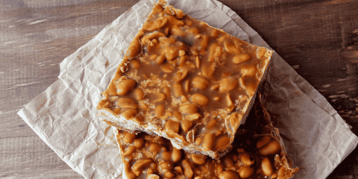 Pé de moleque da vovó fácil de fazer e delicioso