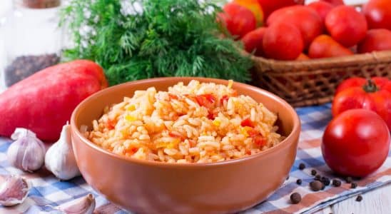 arroz de tomate receita