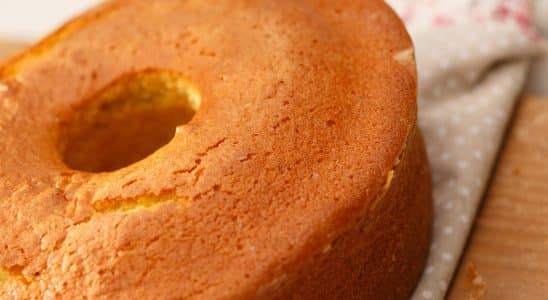 bolo de fubá com leite de coco