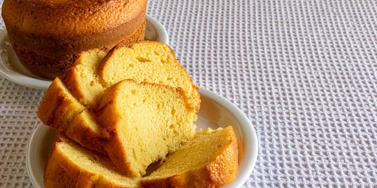 Bolo de fubá sem farinha de trigo