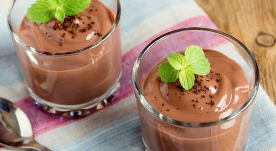 mousse de café simples