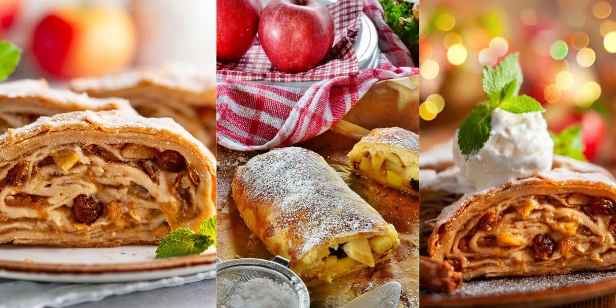 Massa para strudel fácil e deliciosa de fazer com ingredientes que você tem em casa