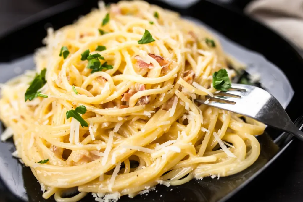 Espaguete à Carbonara