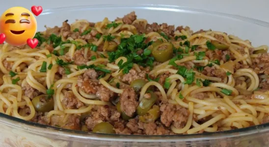 Macarrão com Carne