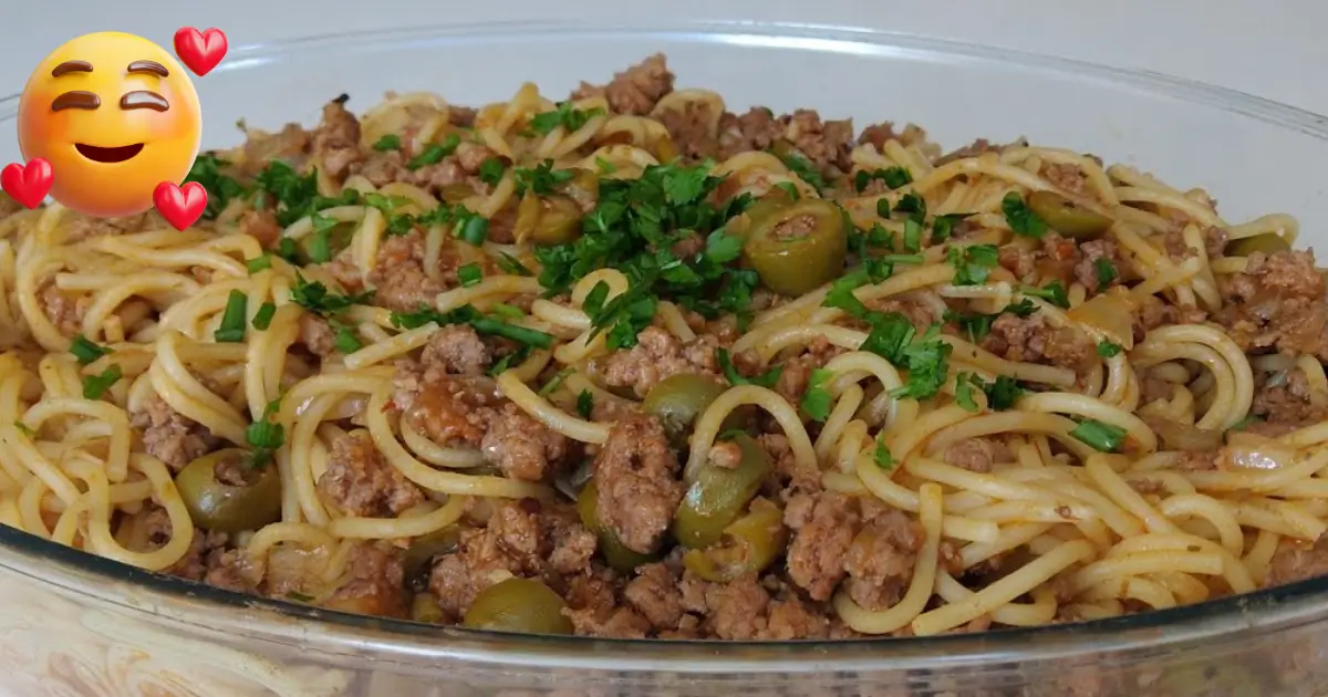 Macarrão com Carne