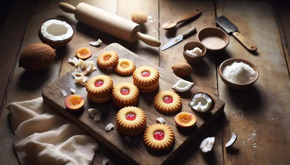 Biscoito de Coco com Goiabada: Receita Fácil e Deliciosa