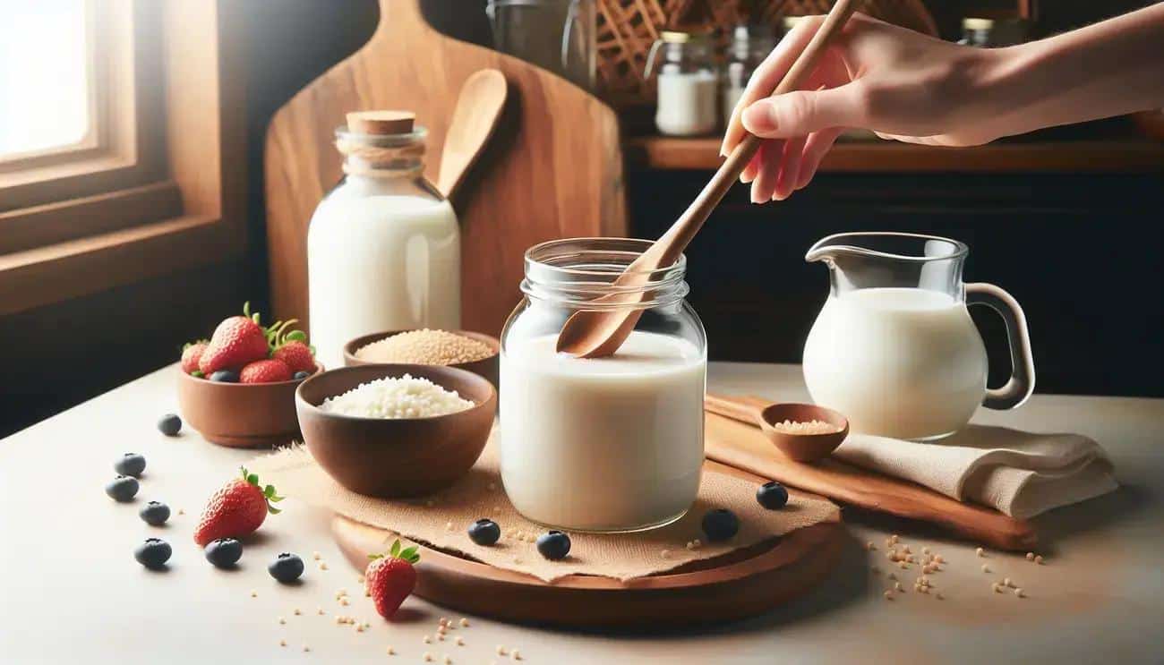 Receita de kefir fácil e prática