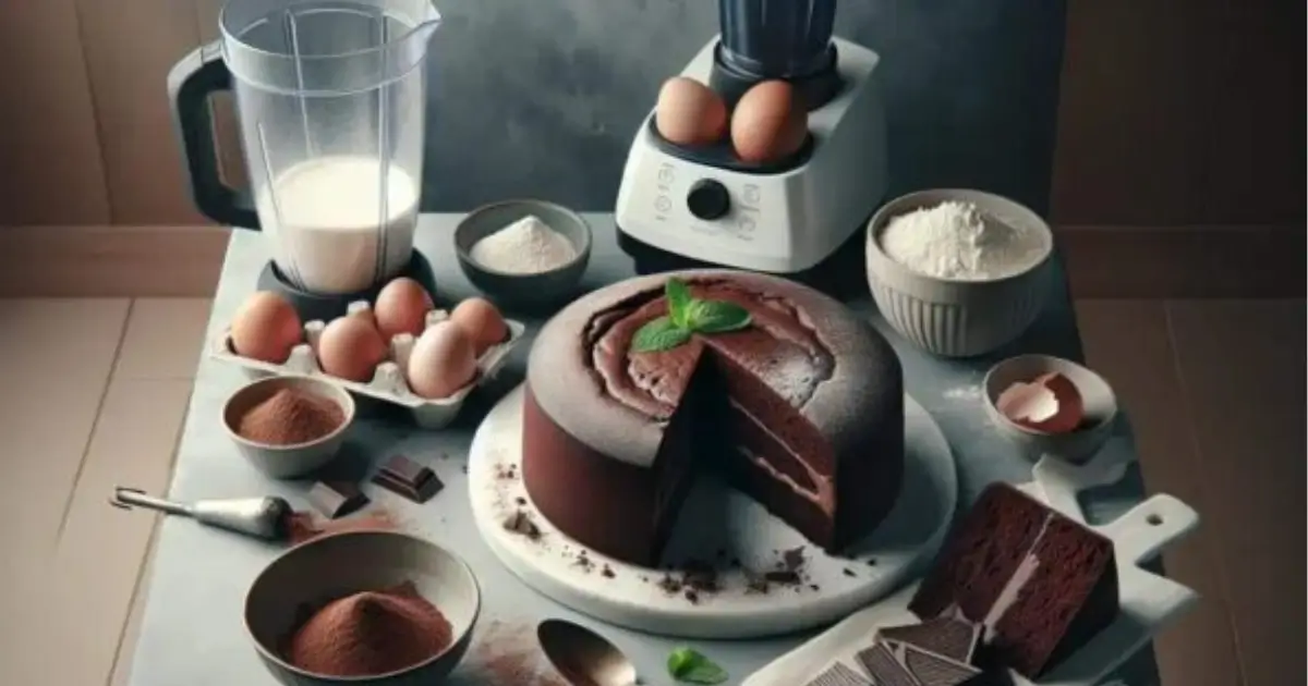 Bolo de Chocolate de Liquidificador