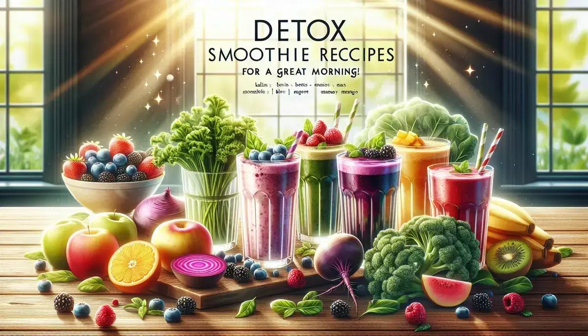 Receitas de Smoothies Detox para o Café da Manhã