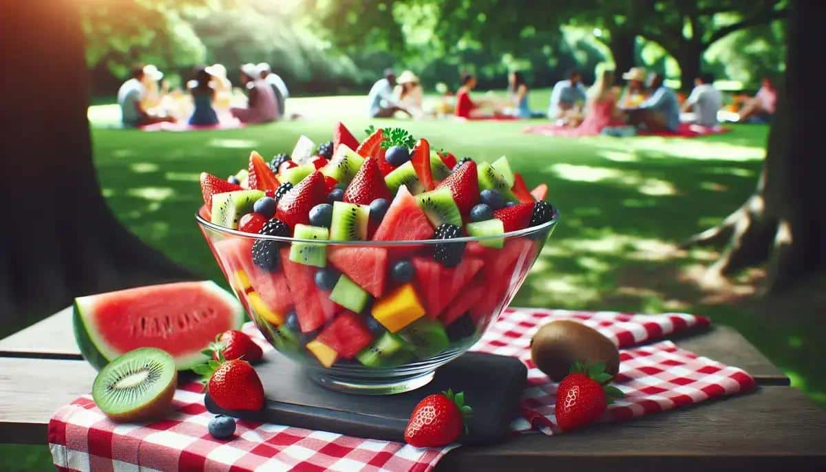 Saladas de Frutas Refrescantes para o Verão