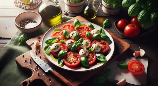 Salada Caprese: Receita Fácil e Deliciosa que Você Precisa Provar!